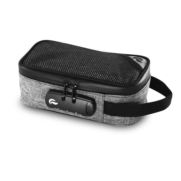 Sidekick Smell Proof Case w/Combo Lock (Gray)