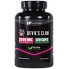 Healthfare Devils Claw Herbal Supplement | 2600mg | 120 Count | Support Low Back Discomfort | Max Potency Formula | Non-GMO and Gluten-Free