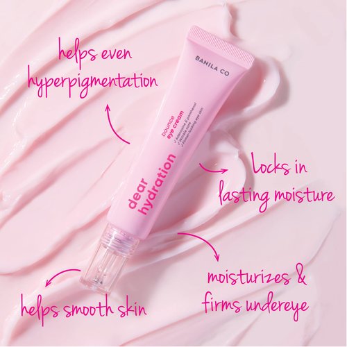 BANILA CO Dear Hydration Bounce Eye Cream: Hydrate & Nourish Undereyes, Reduce Dark Circles (20ml / 0.67 fl oz)