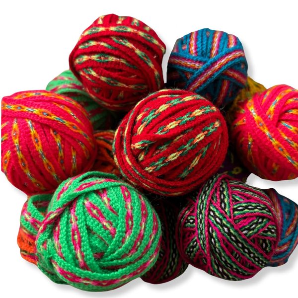 Zoeartcrafts Andean Ribbon - Peruvian fabric, Peruvian Textiles 5mx1cm - Peruvian/Andean Style - Multicolor - Craft Supply, Decorative Ribbon/Bows