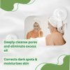 iMMense Naturals Clay Mask for Face, Aloe Vera Plant-Based Skin Care with Vitamin C and Moisturizing Deep Pore Cleanser, Facial Mask for Controlling Eczema, Oily & Dry Skin and Acne. Men and Women