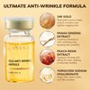 ABERA Gold Anti-Wrinkle Ampoule, Anti-Aging Serum For All Skin Type with Peach Extract and Hyaluronic Acid, Skin Firming & Firming Serum, Hydrating Serum (1 Ampoule)