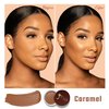 Juvia's Place Bronzed Cream Bronzer Caramel - Creamy Bronzing Makeup Beauty Glow Sun Kissed Cheek Matte Shimmer Contour Long Lasting Finish Pigmented Bronze Light Buildable Blendable