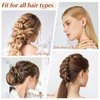 Bobby Pin, 360 Pcs Bobby Pins, 2 Inch Premium Bobby Pins Black, Brown and Blonde, Secure Hold Bobby Pins with Store Box, Hair Pins for Women and Girls