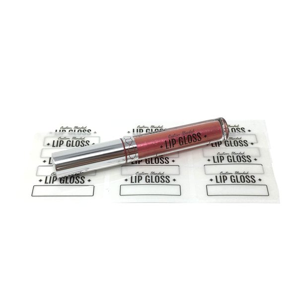 DIY Kit Creations: Clear Lip Gloss Tube Labels - Pack of 36 Stickers