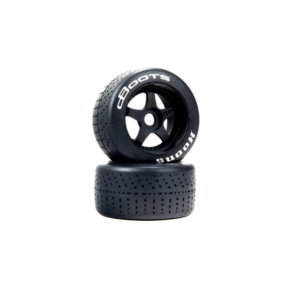 ARRMA dBoots Hoons 53/107 2.9 Pre-Mounted Belted Tires, White, 17mm Hex, 5-Spoke (2), ARA550073