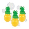 Pineapple Shaped Bubble Bottles - 12 Pieces - Toys and Party Favors