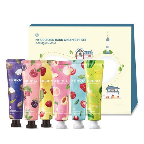 FRUDIA WELCOS My Orchard Hand Cream Gift Set – Seoul Analogue | Beauty Gift Set & Body Lotion for Women | Korean Lotion & Hand Cream Gift Set | Organic Hand Cream & Moisturizing Lotion