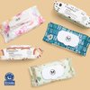 The Honest Company Clean Conscious Unscented Wipes | Over 99% Water, Compostable, Plant-Based, Baby Wipes | Hypoallergenic for Sensitive Skin, EWG Verified | Terrazzo, 36 Count