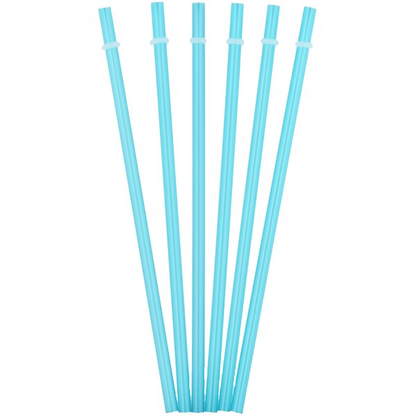 Tiki Tumblers Reusable Drinking Straws 6 Piece | BPA Free | Fits Tervis, Signature & Other Tumbler Brands Straws