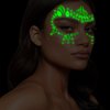 Coridy Face Gems Adhesive Glitter Jewel Tattoo Sticker Halloween Gems Rave Party Body Makeup for women (C-round)