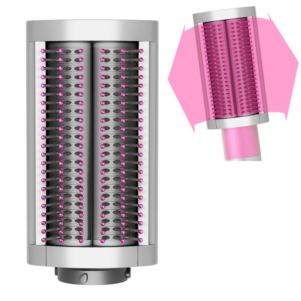 ZEPHBLOW Soft Smoothing Brush for Dyson Airwrap, Hair Stying Drying Comb for Fine Hair to Smoothing and Straight, Replacement Attachment for Part No.971891-05