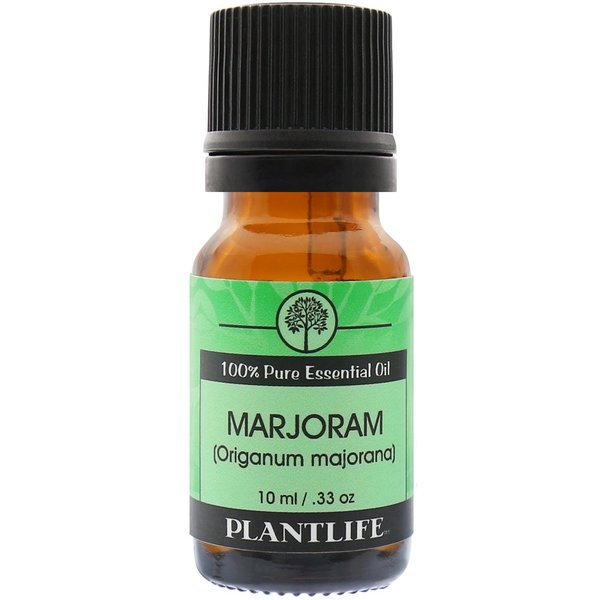 Plantlife Marjoram Aromatherapy Essential Oil - Straight from The Plant 100% Pure Therapeutic Grade - No Additives or Fillers - 10 ml