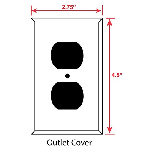 Art Plates - Cognac Monnet Switch Plate - Outlet Cover