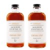 Jack Rudy Cocktail Demerara Syrup (8 ounce) | 2-Pack | Amber Demerara Sugar | Syrup for Cocktail Mixers, Coffee, and Desserts |