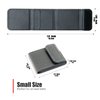 Comfort Auto Shoulder Neck Strap Positioner Locking Clip Protector, ANDTOBO Universal Vehicle Car Seat Belt Safety Covers -2 Pack (Gray)