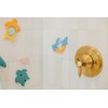 Copper Pearl 15-Piece Foam Bath Toy Set: Floating Foam Shapes for Kids, Fun Puzzle Bath Foam for Toddlers, Stick-On Baby Bath Toys, Enhances Problem Solving and Coordination, Ages 3+