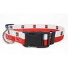 Poland Dog Collar | Poland Flag | Quick-Release Buckle | Made in NJ, USA | for Small Dogs