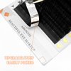 ABONNIE Classic Lash Extensions, Premium Individual Lash Extensions, 0.03 Thickness D curl Lash Extensions, 14-22mm Mix Lash Tray, Semi Permanent Eyelashes, Professional Salon Use (14-22mm, 0.03-D)