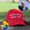 6 Donald Trump Rubber Ducks Bulk - 6 Pack Small 2.3 Inch, Trump Rubber Duckies Great for Jeep Ducking, Trump 2024 Gifts, Bath Tub Toys, Christmas White Elephant Gift for Adults by 4E's Novelty