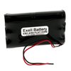 Exell 7.2V 2200mAh NiMH Battery w/Wire Leads Hobby Packs RC Cars Remotes