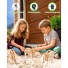 Poraxy Dinosaur Toys, 6 Set STEM Kits for Kids Ages 8-10-12, Toys for Ages 8-13, Science Kits Buildings Projects, 3D Wooden Puzzles Robot Crafts, Gifts for Boys and Girls Ages 8 9 10 11 12 13