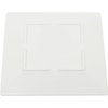 TrueCraftware- 10" Graham Square Dinner Plates Melamine- Dishwasher Safe Break-Resistant Reusable Plates Kitchen Plates Dinnerware Dishes Serving Plate for Home Kitchen Restaurant
