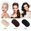 Minkissy Hair Volume Clip Bump It Up Hair Clip, 5pcs Volume Hair Base Inserts Updo Hair Padding Sponge Hair Pad Bump It Up Hair Pads Hair Styling Clip for Women