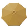 Strong Camel Replacement Patio Umbrella Canopy Cover for 9ft 8 Ribs Umbrella (TAN)