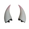 Dark Gothic Devil Horns Ghost Hairpin Edge Hair clips Skull Butterfly Bat Ear Costume Halloween Cartoon Hair Accessories (white Devil Horns clips)