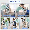 Gait Belt for Seniors Transfer Belt Gait Belt with Handles Lift Standing Aids & Supports Physical Therapy Belt Walking Patient Parkinson, Pediatric Elderly Aids for Living