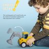 CARLORBO Toy Cars for Toddlers 1-3 - Pull Back Cars Toys, Press and Go Truck Toys for 18 Months to 2 3 4 5 Years, Figure Cars Play Construction Vehicles for Boys Girls Gift 4 PCS