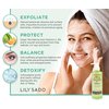 LILY SADO Tea+C Green Tea & Vitamin C Face Cleanser – Natural Vegan Antioxidant Daily Face Wash with Aloe, Rosehip, Meadowfoam - Gentle Deep Cleansing for Acne, Blackheads, Blemishes. 8 oz