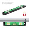 BETHEL Digital Torpedo Level -10 Inch IP54 Digital Magnetized Level Protected Electronic Bubble Inclinometer/Angle Finder/LED Display & V-Groove Base (10 Inch, Green)