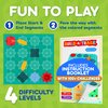 CoolToys Build-A-Track Brain Teaser Puzzles for Kids Ages 4-8 - Educational Smart Logic Board Game for Children, 4 Levels & 100+ Skill-Building Challenges, Fun Home & Travel Boys & Girls STEM Activity