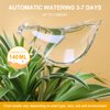 KiKiHeim Plant Watering Globes Self Watering Planter Insert, Bird Shape Self Watering Globes, Clear Glass Water Bulbs for Indoor Plants, Gifts for Plant Lovers