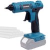 Cevhzoe Cordless Glue Gun for Crafts, Full Size Hot Glue Gun for Makita 18V Lithium-Ion Battery with 20Pcs 0.43" Glue Sticks and Insulated Copper Nozzle (Tool Only, Battery NOT Included)