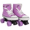 Roces Womens Chuck Quad Skates Roller Skate Sneaker Style 550030 (Pink/White, 4)