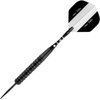 Elkadart unisex adult Elkadart One Fifty Steel Tip Darts with Storage Travel Case 20 Grams, Black, 20g US