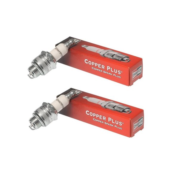 Champion RCJ4-2PK Copper Plus Small Engine Spark Plug Stock # 893 (2 Pack)