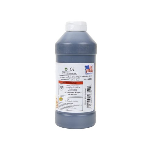 Crayola Washable Finger Paint - Black (16 Oz), Toddler Paint for Arts & Crafts, Kids Classroom Supplies, Nontoxic & Easy To Clean