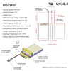 EEMB 3.7V Lipo Battery 950mAh 533450 Lithium Polymer ion Battery Rechargeable Lithium ion Polymer Battery with JST Connector Make Sure Device Polarity Matches with Battery Before Purchase!!!