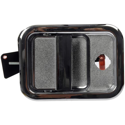 Dorman 760-5201 Front Passenger Side Exterior Door Handle Compatible with Select Freightliner Models, Chrome (Black Hardware)