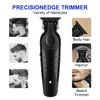KEMEI Black Hair Clippers for Men, Cordless Clippers for Hair Cutting, Professional Barber Clippers, USB Rechargeable Wireless Haircut Clippers km-2299