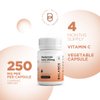 Pure Hyaluronic Acid Supplements 250mg with Vitamin C 50mg - 120 Vegan Capsules - Skin Hydration for Natural Glow - Pure HA Supplement w/Hair, Nails, Bone & Joint Health Formula