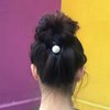3 PACK Pearl Hair Bun Maker for Women Lazy Hair Curler Bun Clips Magic Beauty Hair Hairstyle Foam Sponge Donut Maker Ponytail Bun Maker Twister Hairstyle Styling Tool Accessories