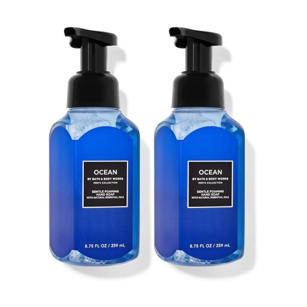 Bath and Body Works Ocean Gentle Foaming Hand Soap 8.75 Ounce 2-Pack (Ocean)