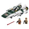 LEGO Star Wars: The Rise of Skywalker Resistance A Wing Starfighter 75248 Advanced Collectible Starship Model Building Kit (269 Pieces)