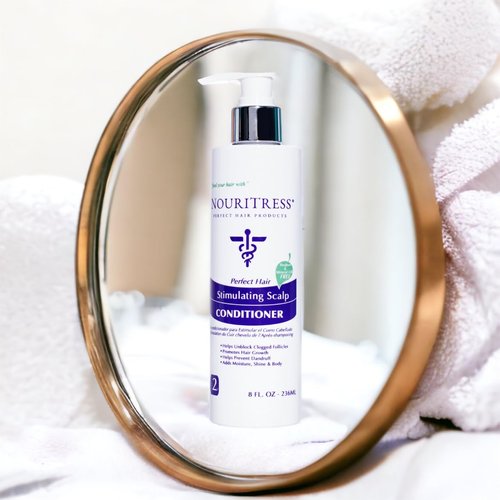 NouriTress Stimulating Scalp Conditioner for Dry, Brittle Hair | Relieves Itchy Scalp | Paraben-Free | Thickening Conditioner