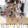 Weoxpr 144pcs Two Kinds of Noisemakers Blowouts Party Horns, Bulk Toys, Birthday Party Favors, New Years Party Noisemakers, Party Accessory, Prizes for Kids, Party Whistles and Streamers
